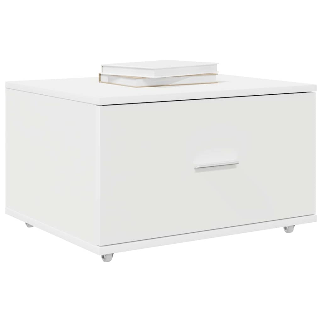 Drawer Cabinet White 55 x 45 x 33.5 cm Engineered wood